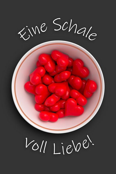 A bowl of love by Jörg Hausmann
