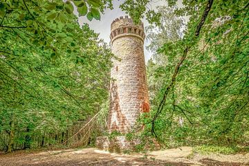 Rapunzel toren in de Elzas. van Marcel Hechler