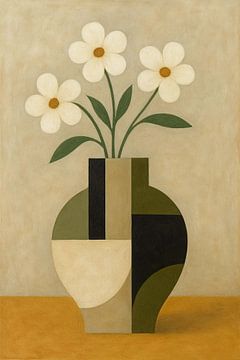 Still Life Modern Vessel by Moonheart Artworks