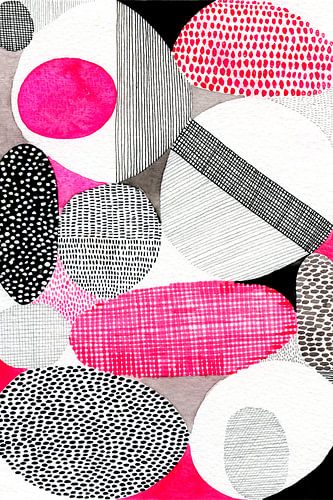 Mid Century Modern Pink
