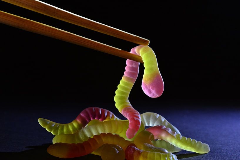 Heerlijke fruitwormen van Ingo Laue