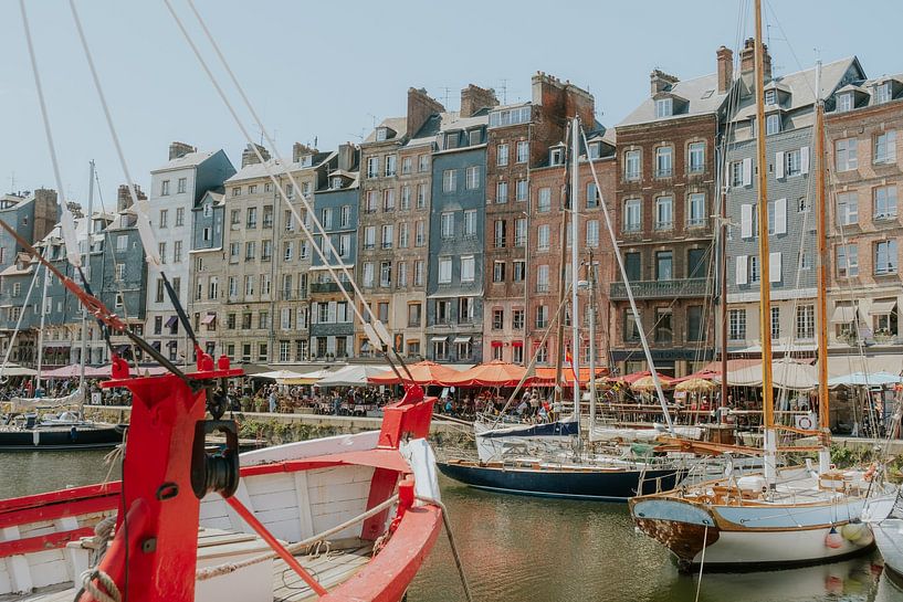 Port de Honfleur, France par Melissa Peltenburg