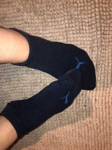 Füße mit Socken