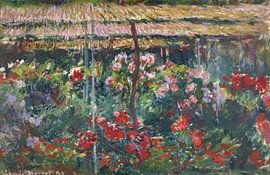 Pioenrozentuin, Claude Monet
