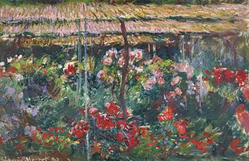Peony Garden, Claude Monet