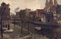 Prinsengracht in Amsterdam, George Hendrik Breitner von Atelier Liesjes Miniaturansicht