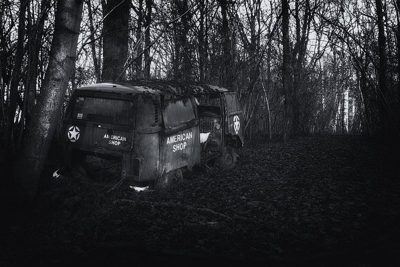 Vieux Volkswagen Transporter par Maikel Brands