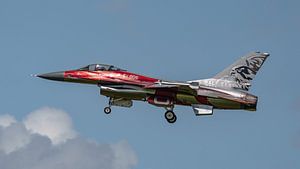 Dänisches F-16 Solo Display Team 2024 Dannebrog.
