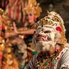 Hanuman beim Ramayana Ballet, Bali, Indonesien von Peter Schickert