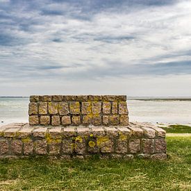 De bank van Banck op Schiermonnikoog van Bas Witkop