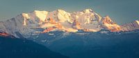 Panoramafoto der Schweizer Alpen von Henk Meijer Photography Miniaturansicht