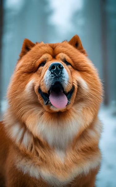 Chiens chow chow par Ayyen Khusna