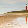 Der rote Leuchtturm von Texel von Meindert Marinus