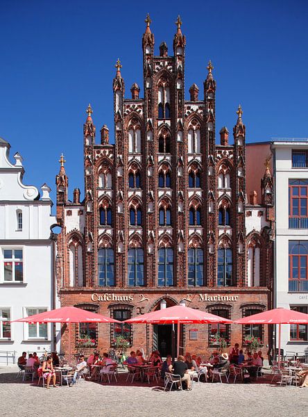 Market place, Greifswald by Torsten Krüger