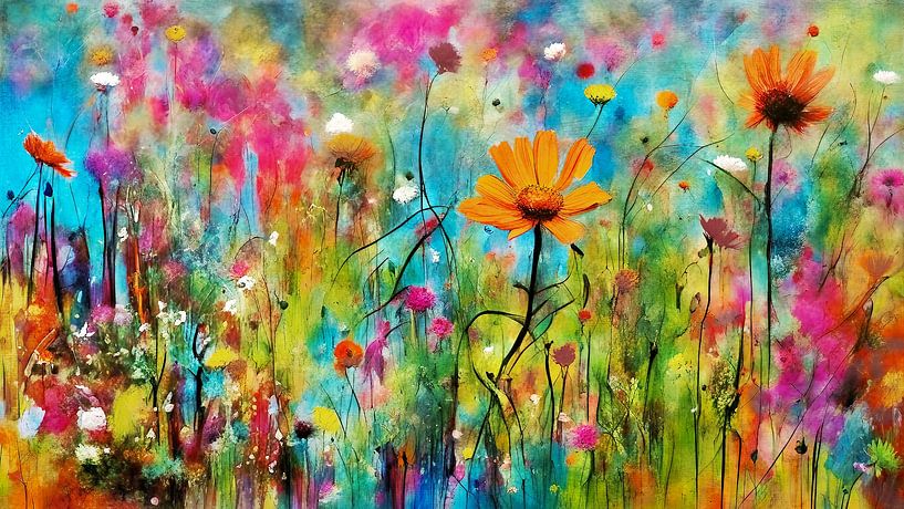 Wild flowers, by Sabine Schemken