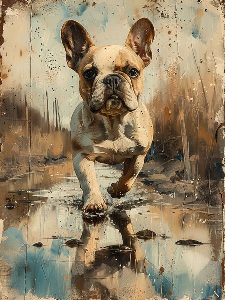 Franse Bulldog van ARTemberaubend