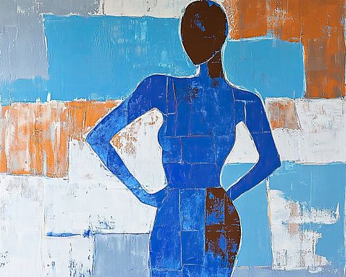 Blauwe Gestalte | The Quiet Strength of Blue