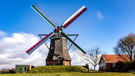 Zeeland mill the Blazekop by Fotografie in Zeeland