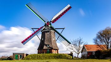 Zeeland mill the Blazekop by Fotografie in Zeeland