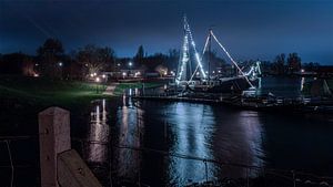 Historische haven Woudrichem van Roel Jonker