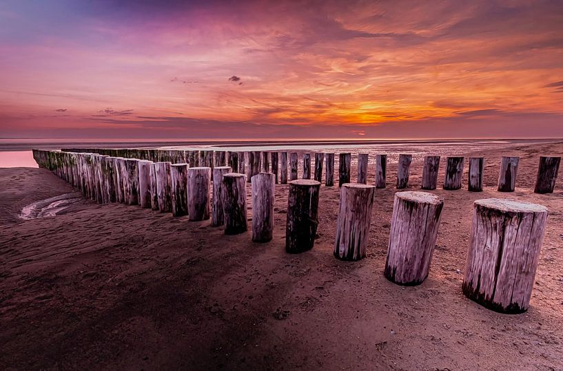 La belle plage de Haamstede par Robby's fotografie