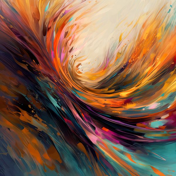Kleurrijke Chaos van Christian Ovís