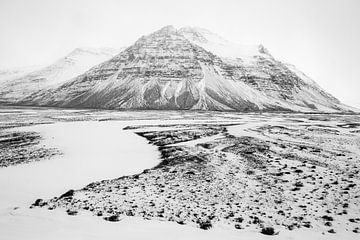 Winter in IJsland van Fred Bisschop