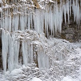 Gefroren Wasserfall von Barbara Brolsma