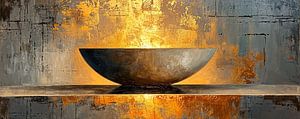 Abstract Aardetinten: Zen Interlude