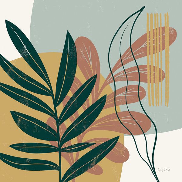 Mid Century Modern I Light, Becky Thorns von Wild Apple