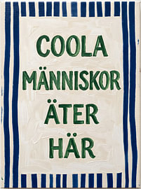 Some brilliant people eat here in Swedish. by HUGO