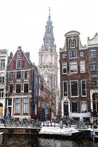 Zuiderkerk Amsterdam Winter