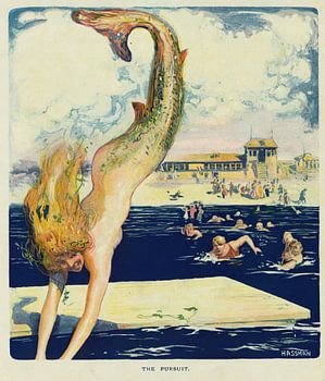 Puck : La poursuite de Carl Hassmann, 1910