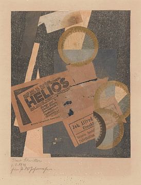 Kurt Schwitters - Hélios (1934) sur Peter Balan