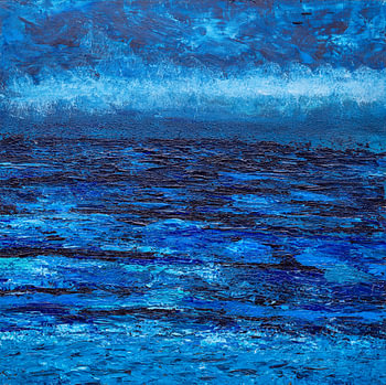 Les feux de la mer du Nord au large de Texel.
