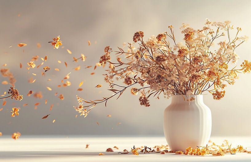 Ästhetisches Stillleben von fernlichtsicht