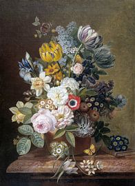 Still life with flowers, Eelke Jelles Eelkema (seen at vtwonen)