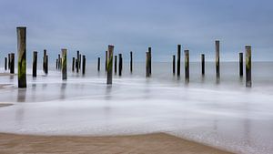 Strandpalen Petten aan Zee
