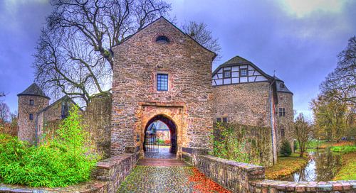 Kasteel met slotgracht
