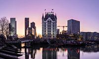 Sonnenuntergang Alter Hafen Rotterdam von Midi010 Fotografie Miniaturansicht