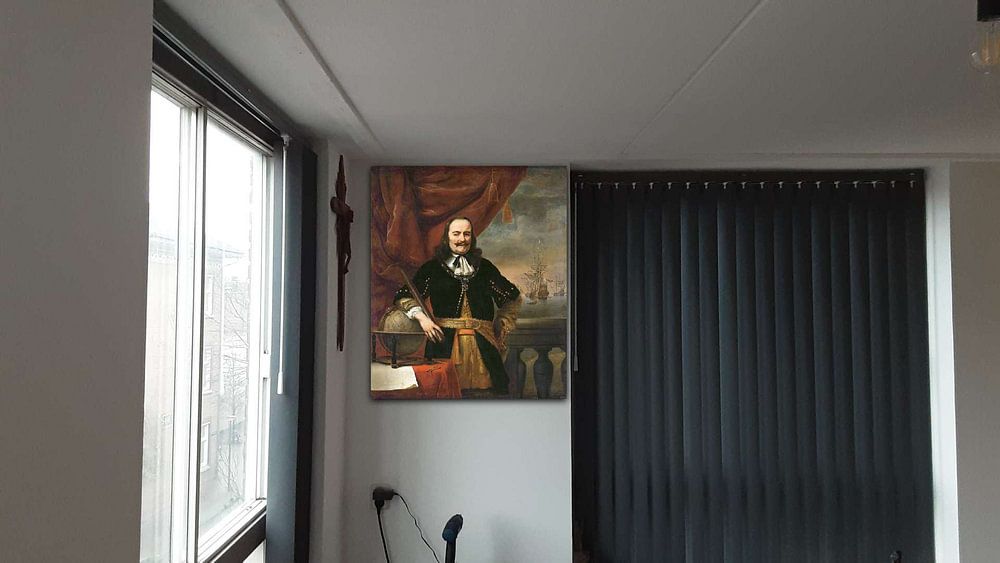 Porträtmalerei: Michiel de Ruyter als Leutnant Admiral, Ferdinand Bol, 1667 