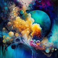 Colours Big Bang Digital Art Fantasy