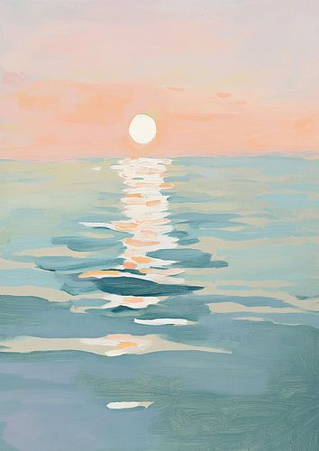 Zee Pastel Oceaan Natuur