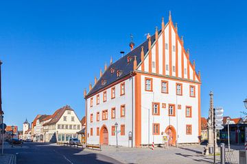 Rathaus von Haßfurt in Unterfranken von Jan Schuler