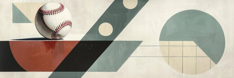 Baseball by Poster Art Shop