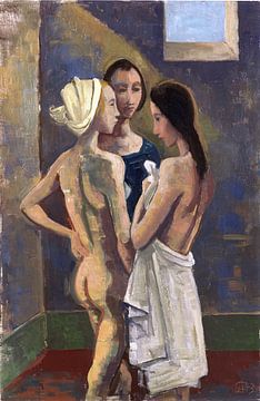 Karl Hofer, Trois filles, 1943