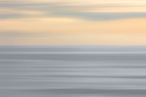 Meer und Wolken (ICM, Pastelltöne) von Fotografie Jeronimo