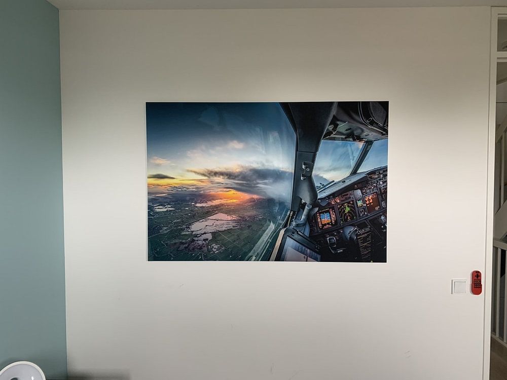 Sonnenaufgang über Vinkeveen von Martijn Kort