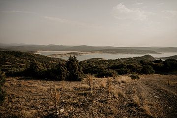 Vue d'un réservoir en Turquie