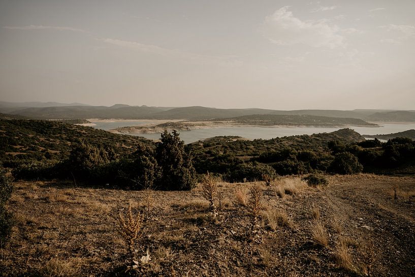 View of a reservoir in Turkey by Christa Stories